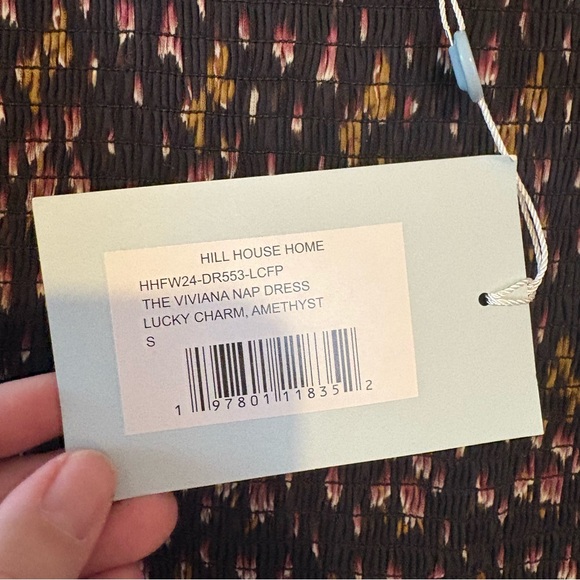 New Hill House Viviana nap dress in lucky charm print - Picture 10 of 11